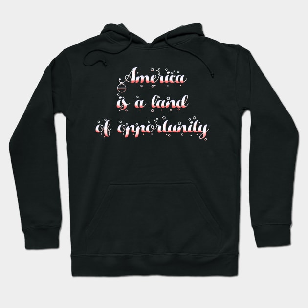 America is a land of opportunity Hoodie by sowecov1